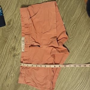Hollister Salmon Pink Low Rise Shorts